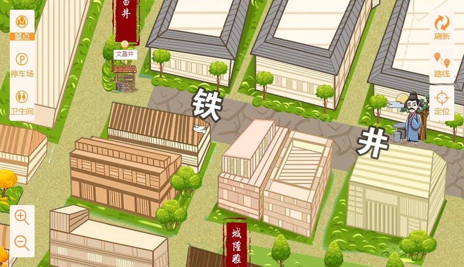 东坡智慧景区：手绘地图与语音导览的完美融合